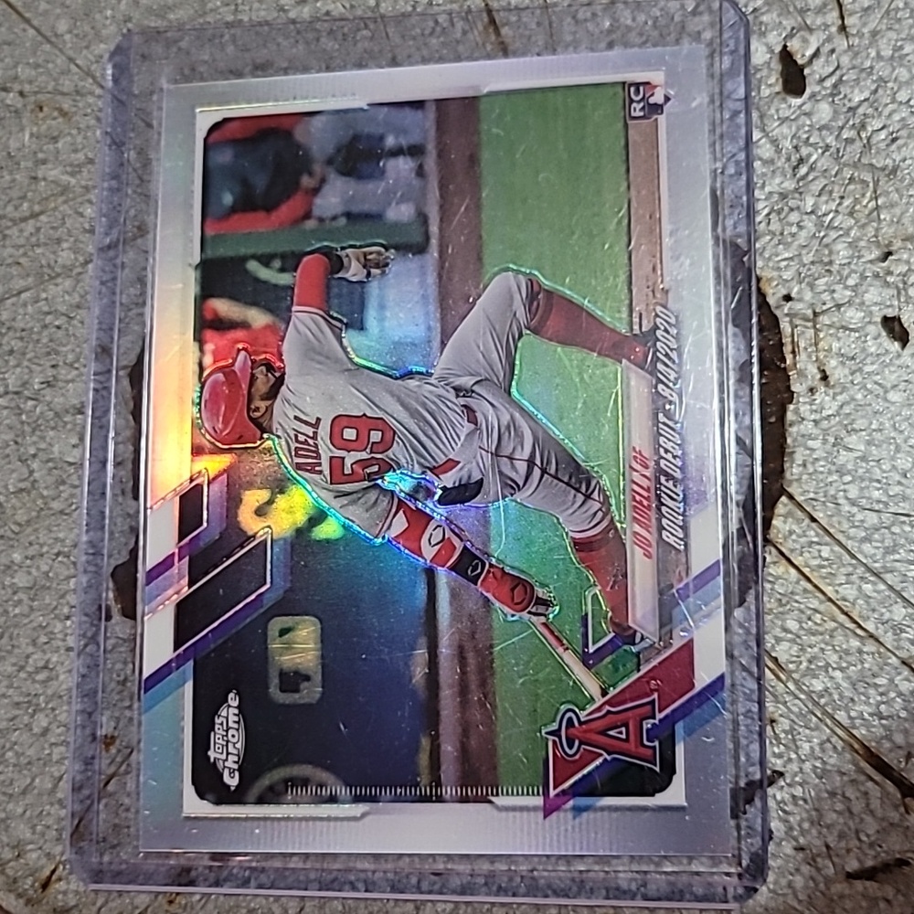 Jo Adell. Rookie Debut. Refractor. Topps Chrome. Limited 228/250. MINT